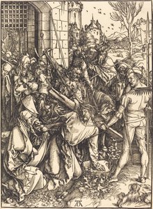 Christus Draagt het Kruis door Albrecht Dürer