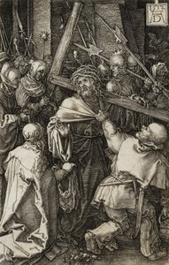 Christus draagt het kruis door Albrecht Dürer