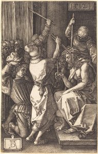 Christus met Doornenkroon door Albrecht Dürer