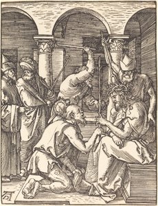 Christus gekroond met doornen