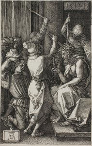 Christus met Doornenkroon, uit De Gegraveerde Passie door Albrecht Dürer