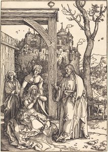 Christus Neemt Afscheid van Zijn Moeder