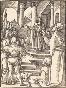 Christus voor Pilatus door Albrecht Dürer