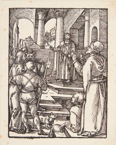 Christus voor Pilatus door Albrecht Dürer