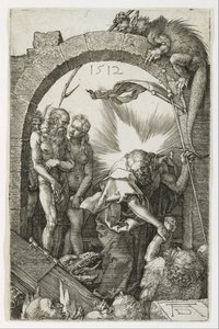 Christ in Limbo door Albrecht Dürer