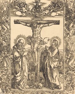 Christus aan het Kruis, 1516 door Albrecht Dürer