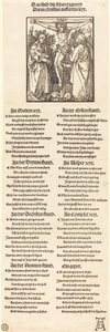Christus aan het Kruis met Maria en Sint Jan door Albrecht Dürer