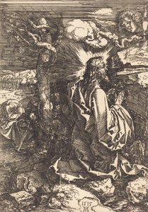 Christus op de Olijfberg, 1515 door Albrecht Dürer