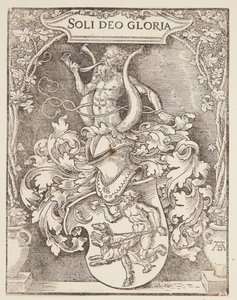 Wapen van Johann Tscherte door Albrecht Dürer