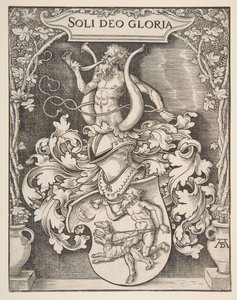 Wapen van Johann Tscherte door Albrecht Dürer