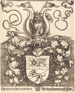 Wapen van Lorenz Staiber door Albrecht Dürer