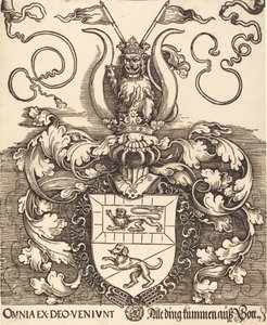 Wapen van Lorenz Staiber door Albrecht Dürer