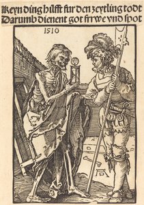 De Dood en de Landsknecht door Albrecht Dürer