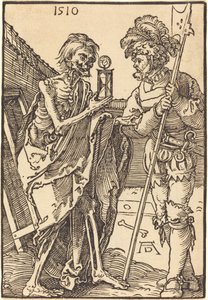 De dood en de lansquenet door Albrecht Dürer