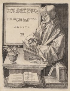 Erasmus van Rotterdam door Albrecht Dürer
