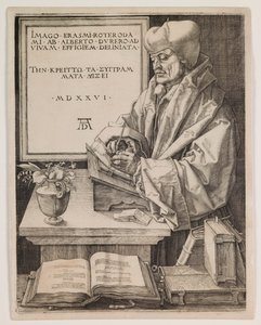 Erasmus van Rotterdam door Albrecht Dürer
