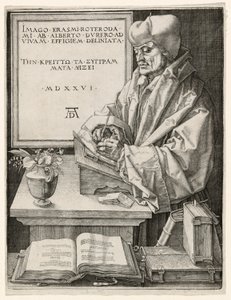Erasmus van Rotterdam door Albrecht Dürer