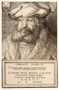 Frederik de Wijze, keurvorst van Saksen, pub. 1524
