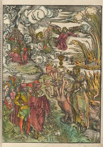 Duits: Die babylonische Hure De hoer van Babylon door Albrecht Dürer