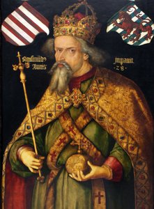 Duits: Kaiser Sigismund Keizer Sigismund (1368-1437) door Albrecht Dürer