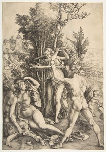 Hercules bij het kruispunt, ca. 1498