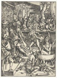 Het martelaarschap van Johannes de Evangelist