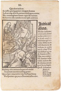 Illustratie voor het boek Narrenschip van Sebastian Brant, 1494 door Albrecht Dürer