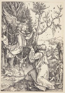 Joachim en de Engel door Albrecht Dürer