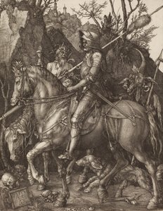 Ridder, dood en duivel door Albrecht Dürer