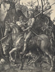 Ridder, dood en duivel, 1513 door Albrecht Dürer