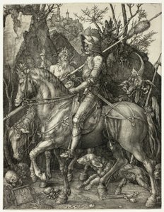 Ridder, dood en de duivel door Albrecht Dürer