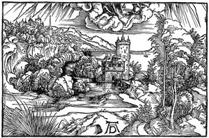 Landschap, 1498, 1936
