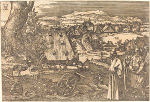 Landschap met het Kanon door Albrecht Dürer