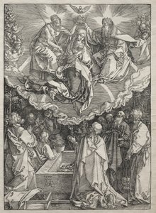 Leven van de Maagd: Tenhemelopneming van de Maagd door Albrecht Dürer