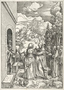 Leven van de Maagd: De Visitatie door Albrecht Dürer