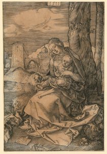 Maria met de peer door Albrecht Dürer