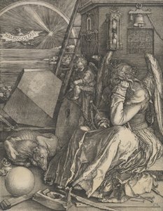 Melencolia I, 1514 door Albrecht Dürer