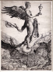 Nemesis door Albrecht Dürer
