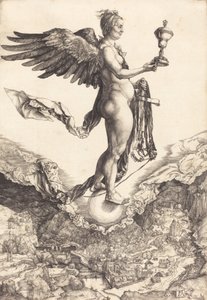 Nemesis De Grote Fortuin door Albrecht Dürer