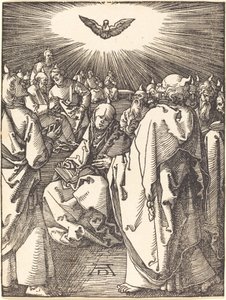 Pinksteren door Albrecht Dürer