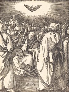 Pinksteren door Albrecht Dürer