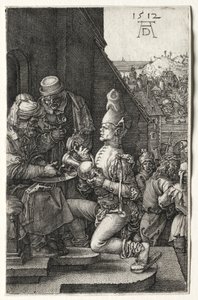 Pilatus wast zijn handen, 1512 door Albrecht Dürer