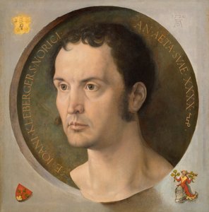 Portret van Johann Kleeberger, 1526 door Albrecht Dürer