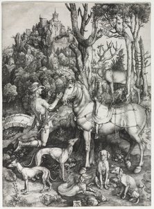 Sint Eustachius door Albrecht Dürer