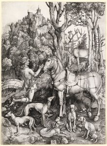 Sint Eustatius door Albrecht Dürer