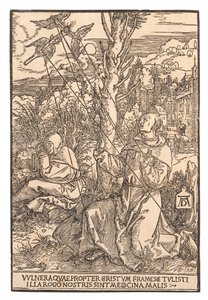 Sint Franciscus ontvangt de stigmata, ca. 1505
