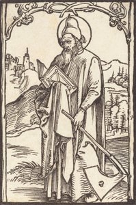 Sint Matthias door Albrecht Dürer
