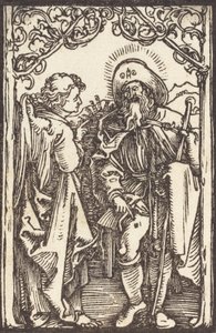 Sint Rochus, ca. 1500 door Albrecht Dürer