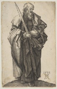 Saint Simon door Albrecht Dürer