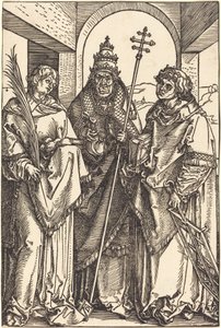 Heiligen Stefanus, Sixtus en Laurentius door Albrecht Dürer